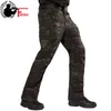 Pantaloni Camo Uomo Pantaloni mimetici Pantaloni tattici Uomo tattico Impermeabile Mill Military Swat Army Combat Pantaloni cargo taglia 5xL Pantaloni tascabili maschio 210518