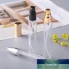 Packing Bottles 30pcs 15ml Gold Silver Black Clear Mini Perfume Empty Cosmetics Sample Test Tube Thin Glass Vials