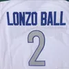Nikivip Man UCLA College 2 Huskies Jersey 2 Lonzo Ball High School Basketball Jerseys Sport genaaid uniform