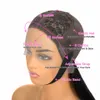 4x4 Clôture droite Bob Bob Bob Brésilien 13x4 Lacet Frontal Human Hair Wigs for Black Women T Part Lace Bob Human Hair3994648