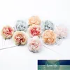 装飾的な花の花輪の花輪6個の新鮮な牡丹の花の頭のための人工的なスクラップブッキングの結婚式の花嫁の手紙の素材家の装飾diy1工場価格の専門のデザイン