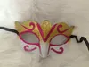 Promotion Selling Party Masque avec masque de paillettes d'or Venetian Unisexe Sparkle Masquerade Masque Venetien Masque MARDI GRAS MASQUES MASQUERADE 1062 B3
