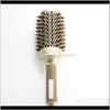 Nano ionic Bristle Hair Brush Brush Salon PEB BUREL BULLER CHEVEUX DRIPLES BRSUST ROND IN 4 TALLES OUTILS SALONS PROFESSIONNELS B087 T4221637