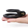 NXY Dispositivi di castità sessuale Mamba zero dispositivo in resina maschile castità Gallo con gabbia per barella anello giocattolo per blocco adulto 1203