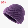 Berretti di lana lavorati a maglia autunno inverno Studente yuppie berretto pelle cappello cappelli freddi