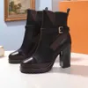 Kvalitetsmode läderstjärna kvinnor designer stövlar martin kort höst vinter fotled utsökta kvinnor skor cowboy booties bagshoe1978 24