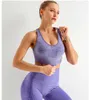 Yoga set kvinnor sport kostym för fitnworkout bh toppar shorts leggings sportkläder fast gym aktiv bär jogger springa tights x0629