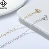 Rinntin 925 Sterling Heart Chain Anklet för kvinnor Tjej Modefot Armband Sommar Sexiga Silver Ankelband Smycken Sa10