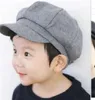 Girls Beret Hats Autumn Winter Children Beret Caps Fashion Kids Woolen Newsboy Accesories Artist Flat Cap A4161 321 K2