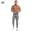 Calças de Chinos Masculinos Skinny Fit Calças Cinzentas Chino para Homens Completo Comfy Stretchy Chinos Slim Fit ZM360