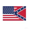 90*150 cm bannière drapeaux drapeau américain drapeaux confédérés drapeau de guerre civile bannières nationales en polyester ZC1615193350