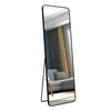 Miroirs pleine longueur miroir sol maison femme nordique minimaliste Style chambre montage Dring