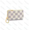 Key Coin Purse Luxurys Kvinnor Kreditkort Hållare Plånbok Designer Läder Keybag Mini Fashion Man Korta Plånböcker Med Box M62650