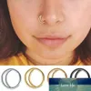 1 Stück Stahl Clicker Segment Nasenring Ringe Scharnier Ohr Nase Septum Piercing Unisex Ohr Tragus Knorpel Körperschmuck Nasenloch