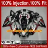 Injection Body For Aprilia RS4 RS-125 RSV RS 125 RR 125RR 06-11 34No.17 RSV-125 RSV125 RS125 R 06 07 08 09 10 11 RSV125RR 2006 2007 2008 2009 2010 2011 Fairings red white