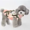 Inverno animal de estimação colete pequeno cão roupas jaqueta camuflagem fleece gato filhote de cachorro roupa yorkshire poodle bichon maltês suéter 211007