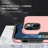 Luxury Fashion Cool Ring Phone Case för iPhone 14 13 12 11Pro Max 8 7 6s Plus 360 graders spin 2 i 1 Anti-Fall Cover