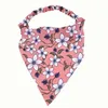 Triangle headband women Kitchen Tools anti-smoke floral wave dot elastic headscarf