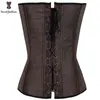 NXY sexy set corsetto gotico bustier top stile punk halter neck overbust lingerie corsetto con osso di plastica steampunk plus size girovita 1130