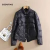 SEDUTMO Winter Duck Down Coat Mujeres Ultra Light Short Oversize Thin Chaquetas Otoño Casual Slim Puffer Jacket Parkas ED1103 210923