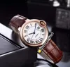 33mm W6920097 WSBB0034 Ladies Klockor Roma Mark White Dial Automatic Womens Watch Steel Case Leather Strap Fashion HwCR Hello_Watch