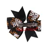 Halloween decoratie lint bogen haarclips voor schattige meisjes pompoen haarspelden barrette kinderen haaraccessoires