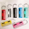 2 in 1 Ruler Digital Calculator Colorful Student Mini Portable Solar Energy Kid Rule Office Stationery