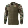 camisas casuales del ejército