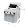 6 en 1 Hydro facial Diamant Dermabrasion Ultrasons Peau Épurateur Soins Bio Radio Fréquence Instrument Oxygène Spray Microdermabrasi2620256