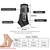Suporte ao tornozelo estabilizador de cinta ajustável para proteção elástica de proteção elástica de guarda -fascite plantar protetor