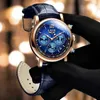 Relógio de Moda para Homens Lige Top Marca de Couro Luxo Relógio Impermeável Esportes Relógios Mens Quartz WristWatch Reloj Hombre 210527