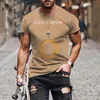 Tracce maschili T-shirt da uomo con maniche corte a maniche quadrate di travestimento di traveniti di manica di costume da taglio di oversize anime maschio