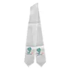 Unisex sublimering Värmeutskrift Blank Graduation Scarf Thermal Transfer White Scarves Etiquette Ribbon Bachelor's Shawl Anpassa H31ETC