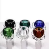 Serres lourdes bol en verre autres accessoires pour bangs bols en forme d'animaux colorés 14mm 18mm d'épaisseur G.O.G