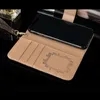 أزياء محفظة الهاتف لحالات iPhone 14 14pro 14plus 13 13pro 12 12pro 11 Pro Max 8plus XS XR XSMax Leather Card Cover Cover