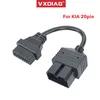 Diagnostiska verktyg VXDIAG OBDII-kabel för KIA 20 Pin Male till 16pin Kvinnlig adapter OBD2 Car Connector Diagnos