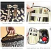 Kosmetiktasche für Frauen, Make-up-Tasche, Reise, wasserdicht, Leopardenmuster, klares Make-up, Beauty-Wasch-Organizer, Bad, Toilettenartikel, Aufbewahrungsset, Taschen, Koffer