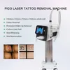 Pico Tattoo Removal Laser Machine Picotech Pigment Speckle Ta bort hudföryngring Svart docka Behandling Skönhetsutrustning