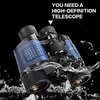 Telescope Binoculars APEXEL High Clarity Tescope 60X60 Binoculars 10000M High Power For Outdoor Hunting Optical Night Vision Binocular Fixed Zoom HKD230627