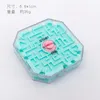 Creative 3D Labyrinthe en trois dimensions à dix faces Cube de puzzle infini Boule de décompression transparente Labyrinthes Balles Punch Off Balance Jouets éducatifs pour enfants