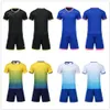 2021 Jersey di calcio insiemi liscio Royal Blue Football Football Assorbente e traspirante Suit da allenamento per bambini 06