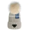 beanie Cap mens designer bucket hats New Fashion Women Ladies Warm Winter Beanie Large Faux Fur Pom Poms Bobble Hat Outdoor Black 299V