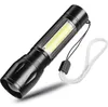 携帯用小型LED懐中電灯トーチランプ350LM電池XPE穂軸超明るいQ5トーチライトズームフォーカスキャンプライト
