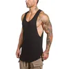 Men039s Tops Tops sept chemises sans manches Joe Cotton Top Men Fitness Shirt Mens Singlet Bodybuilding Workout Gym Vest5150333