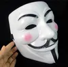Mascheri per feste di maschera spaventose Vendetta maschera anonima ragazzo fawkes fantasia abito fantasia costume per adulti party cosplay carnaval maschere c423