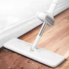 Congis Hands Free Squeeze Mops mit 3 Stück Mikrofasertuch 360 rotierender flacher Bodenwischer zum Waschen von Hausreinigungswerkzeugen 210805