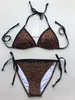 Nya sommarkvinnor solid bikini set push-up unpadded bra baddräkt baddräkt triangeln baddräkt simning kostym sp620