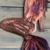 Gartendekoration Metall meermaid skulptur schmiedeeisen handwerk aushöhlen fische schwanz silhouette statuen wandkunst hängende dekoration ornament
