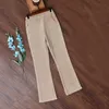 Kadın Pantolon Capris Kadife Mop Kot Kadınlar Için İlkbahar / Yaz 2021 Yüksek Bel Gevşek Ve Zayıflama Geniş Bacak Çok Yönlü Rahat