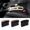 Organisateur de voiture style siège crevasse boîte de rangement en cuir PU porte-gobelet Auto Gap poche latérale pour ranger le rangement